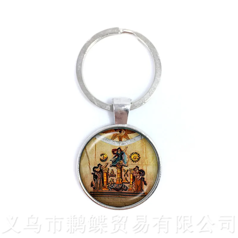 Новый Мода Ганеша брелки для ключей Бог удачи кулон индуистский слон брелок