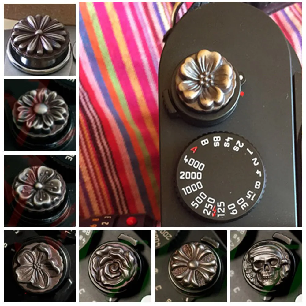 Стальная ретро-камера с кнопкой спуска затвора для Fuji Fujifilm