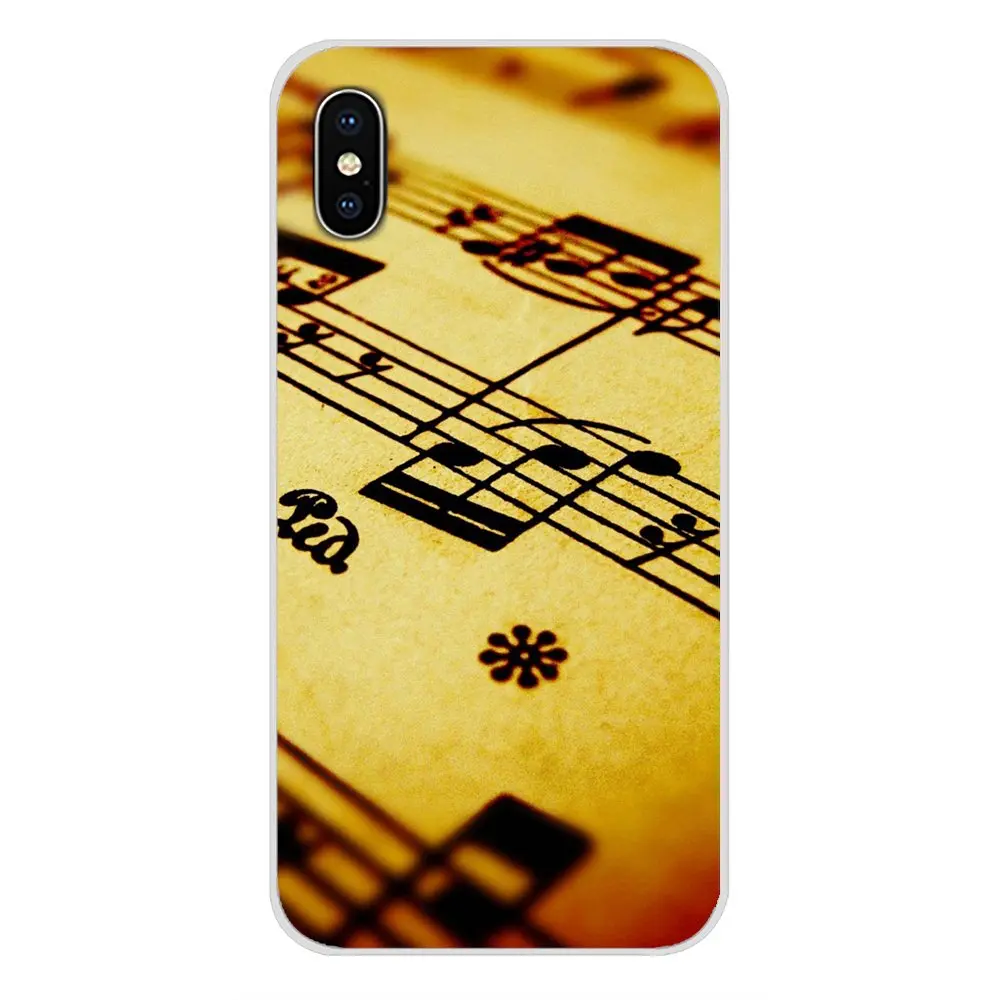 Кожаный чехол для телефона Huawei Honor 4C 5C 6X 7 7A 7C 8 9 10 8C 8S 8X 9X 10I 20 Lite Pro музыкальные ноты