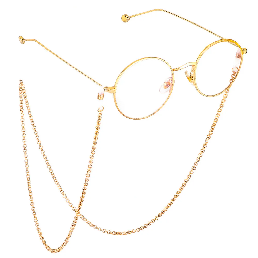 Ремешок для очков металлическая цепочка держатель шнура чтения ремешок на шею