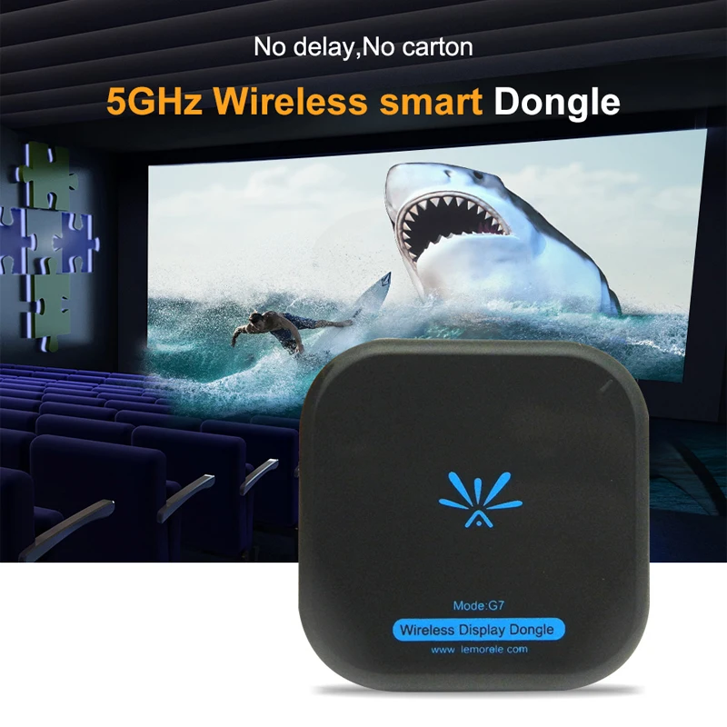 JKING Новый ТВ-флешка Mirascreen G7 5 ГГц высокоскоростной Wi-Fi дисплей ТВ-ключ с поддержкой