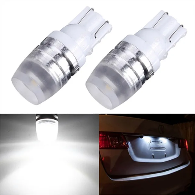

LD 2X Automobile LED lamp T10 5630 2smd side marker lamp license plate lamp automobile small lamp concave lens