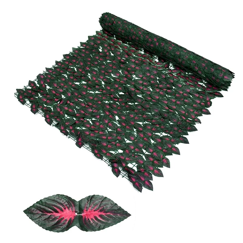 

Artificial Ivy Privacy Fence Screen, Privacy Wall, Artificial Faux Ivy Hedge Leaf Decoration For Outdoor Decor