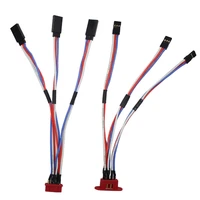 2 in 1 servo extension cord lead y wire receiver cable connect wire for rc airplane car servo receiver connection