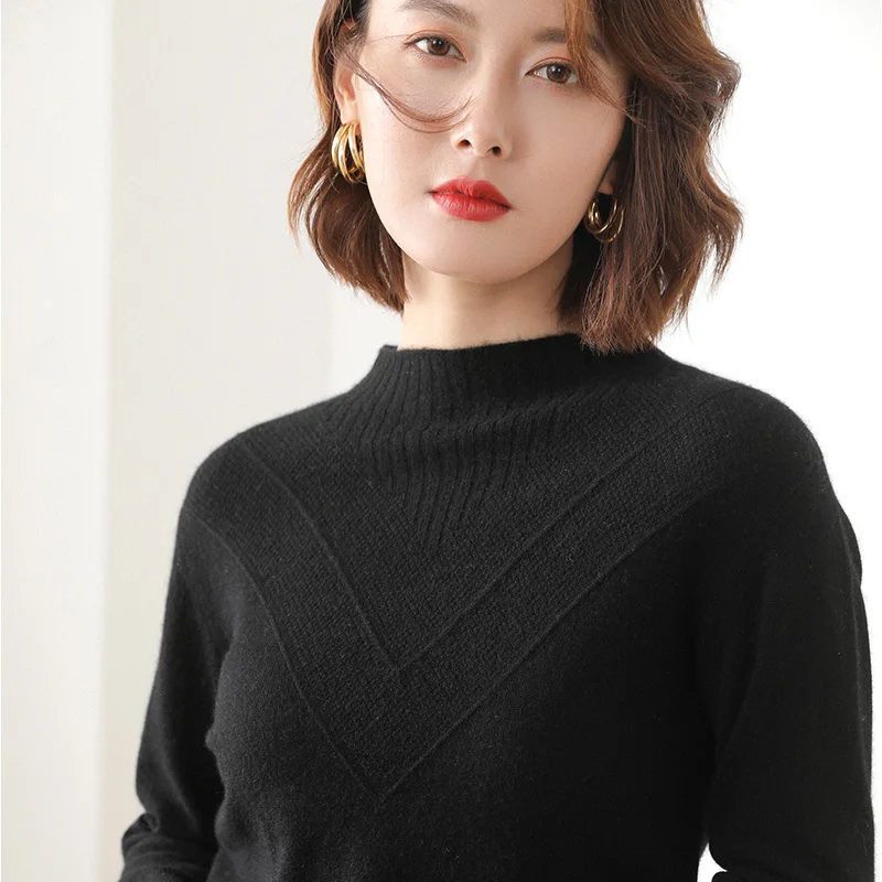 2019 горячая Распродажа 100% коза кашемир высокого качества Женский свитер
