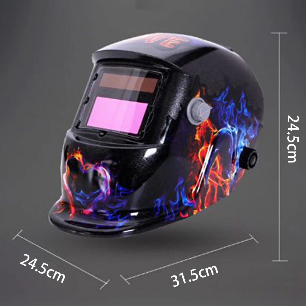 

Face Protection Cap Auto Darkening Welding Helmet With Optical Visibility Soldering Solar Power Adjustable Dimming Professional