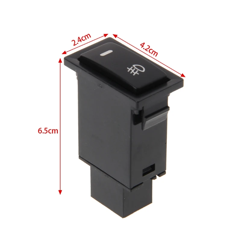 

New Hot 1 Pc Automobile Car Self Locking Fog Light Rocker Switch Button For Toyota Camry High Quality