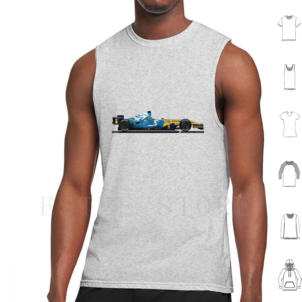 

Giancarlo Fisichella-R26 Tank Tops Vest Fisichella