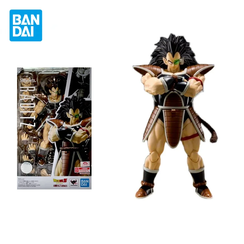 Bandai подлинный Драконий жемчуг аниме S.H. Фигурки героев фигурок Raditz Коллекционная