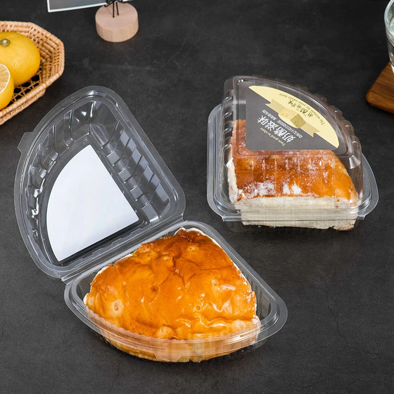 50 шт. Высокое качество фруктовый салат на вынос упаковочная коробка Прозрачный