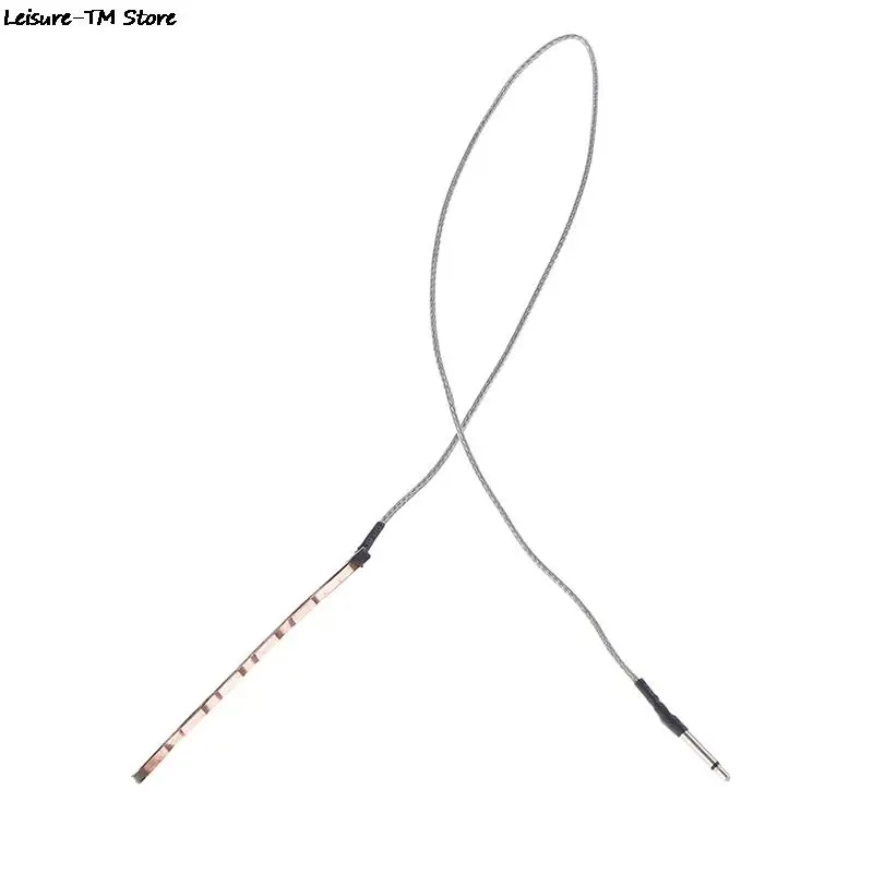 Wire &amp Metal Saddle Piezo Bridge Acoustic Guitar Pickup Stick with 2.5mm Plug Musical Instrument Parts for | Спорт и развлечения