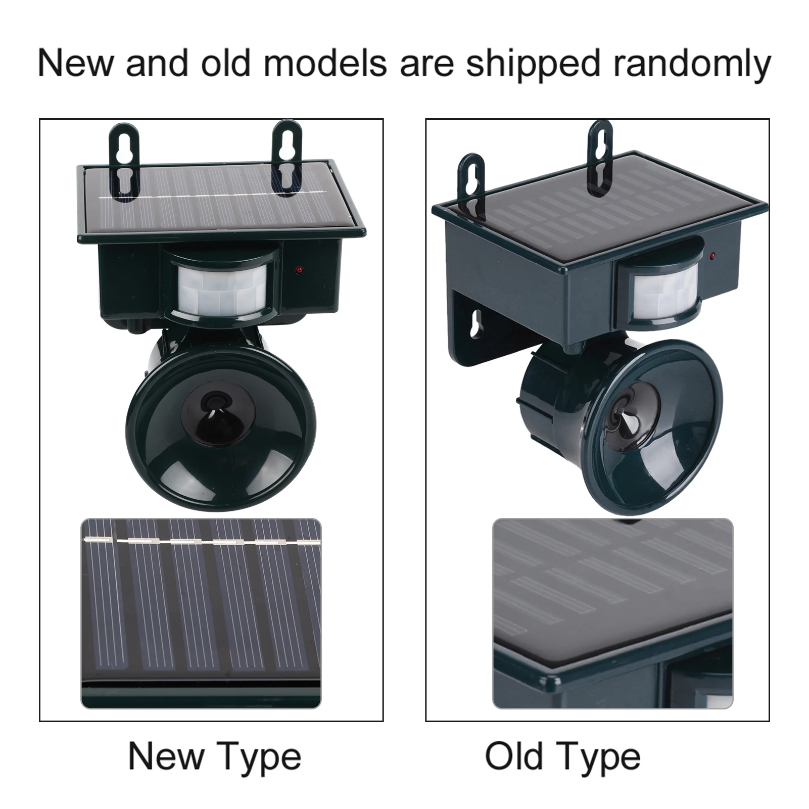 Ультразвуковой отпугиватель птиц на солнечных батареях Отпугиватель садовых