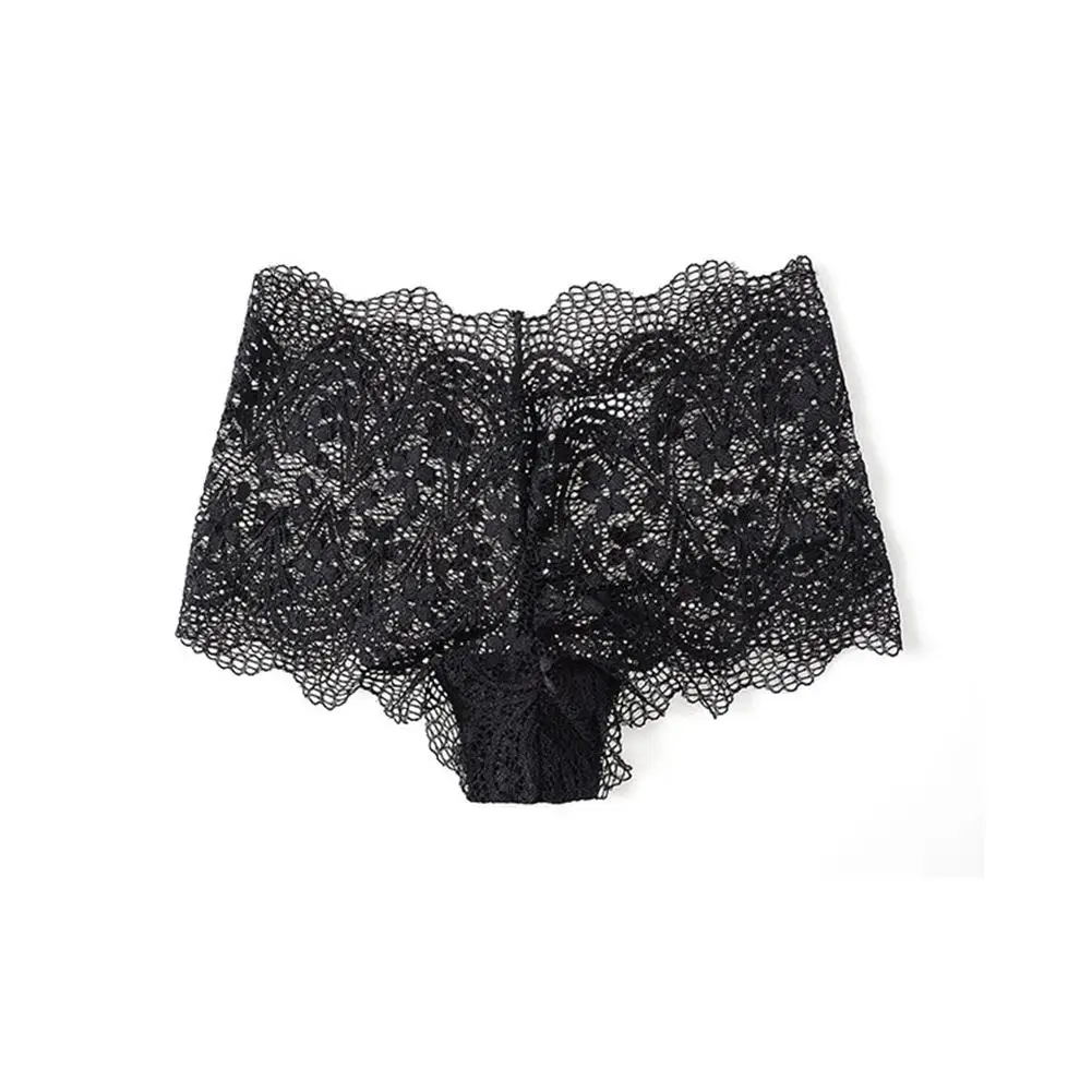 

MISSKY Sexy Traceless Lace Underwear See-through Ultra-thin Perspective Low-waist Women Briefs Sexy Underwear