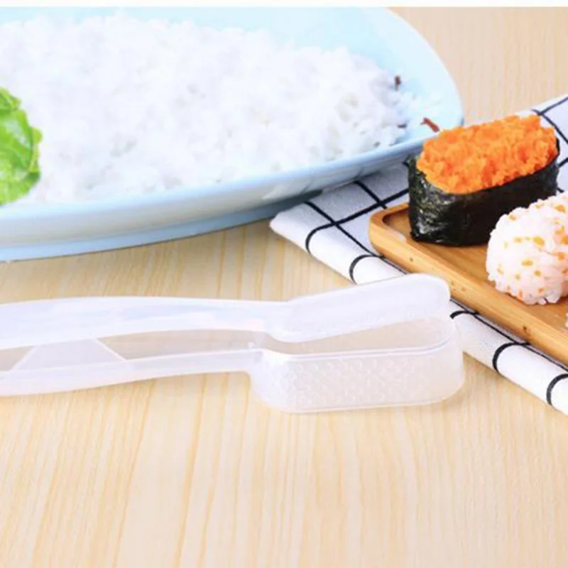 Пластиковые формочки для суши с ручкой портативные DIY формы рисовых шариков