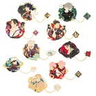 Эмалированная булавка для косплея аниме ююютсу Kaisen Itadori Yuji Fushiguro Megumi значок Gojo Satoru брошь реквизит Ювелирные изделия Подарки