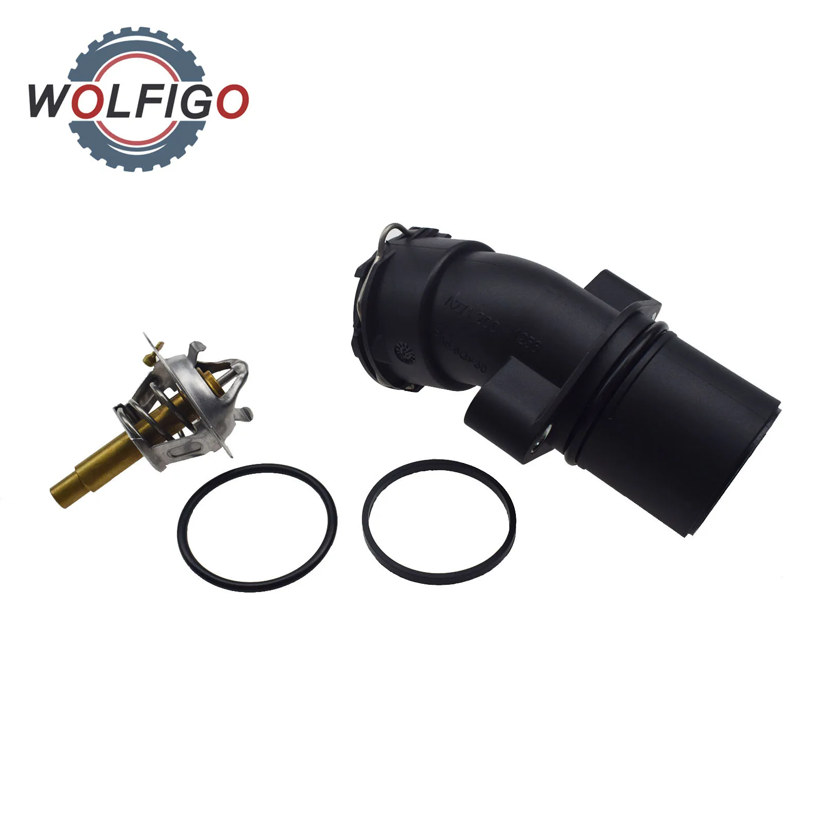 Термостат охлаждающей жидкости двигателя WOLFIGO корпус водяного отверстия для