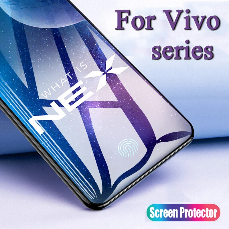 Чехол из закаленного стекла для Vivo V9 на Y81, защитный экран Nex S Nexs Glas, пленка 9v Y 81 Protect Protection on.