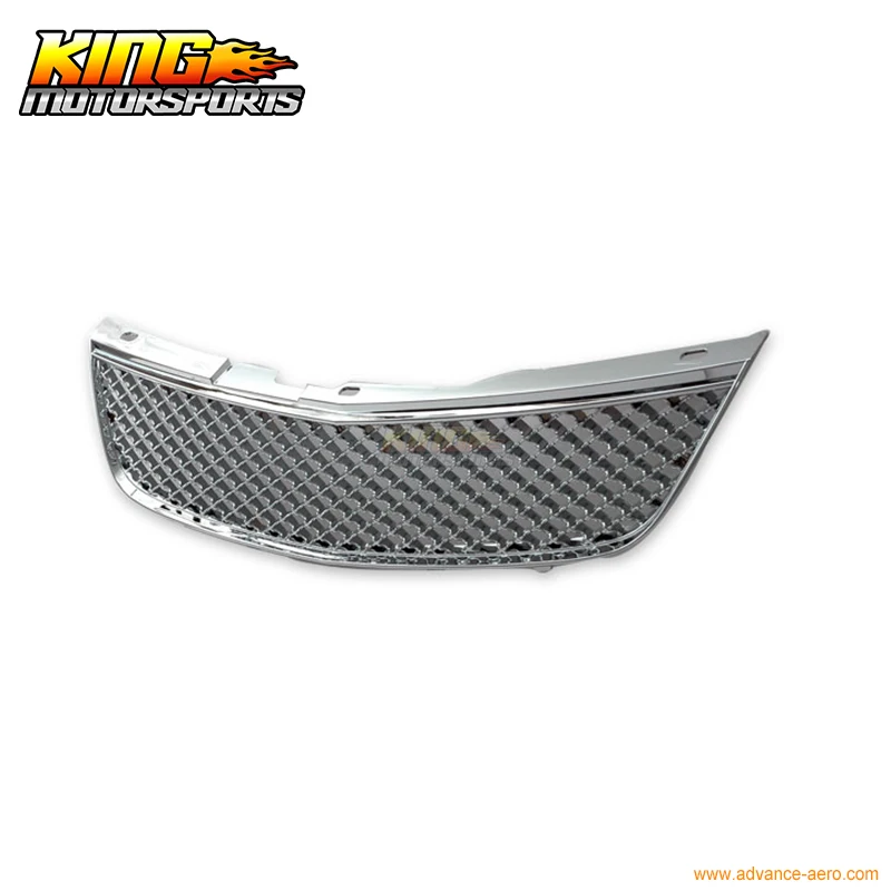 Подходит для 00 04 05 Chevy Impala хромированная решетчатая ячеистая вытяжка