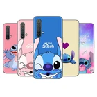 Прозрачный Ститч Lilo для OPPO Find X3 X2 R17 Lite Neo F19 F11 Pro Plus 5G K5 K3 R15 R9S F9 F7 F5