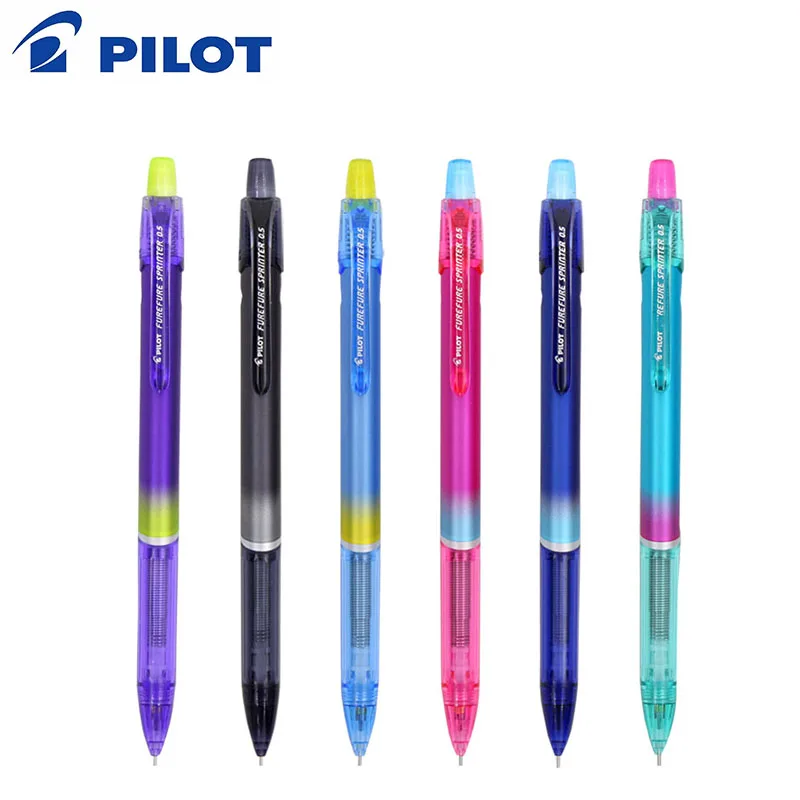 

PILOT 0.5mm Mechanical Pencils Colorful pattern shaking out lead automatic pencil HFST20R 1 Piece