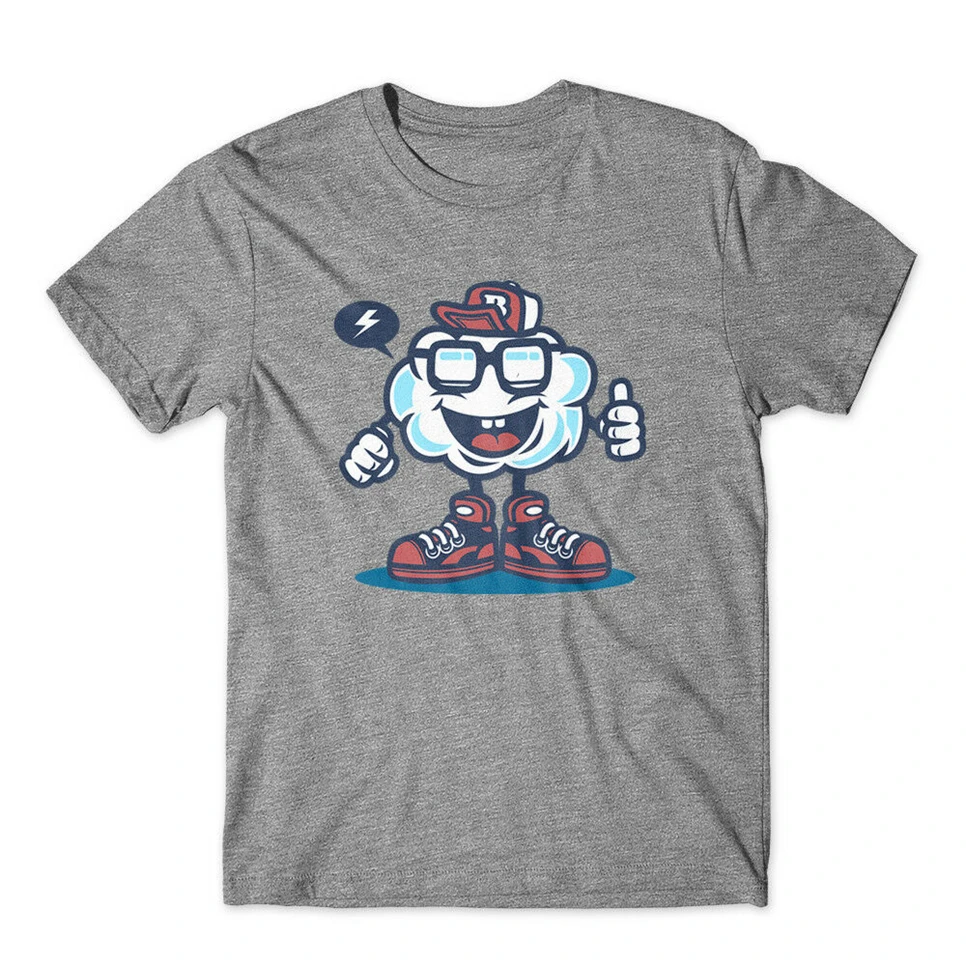 Funky футболка облако 100 хлопок Премиум тройник новые больше размеров и цветов -