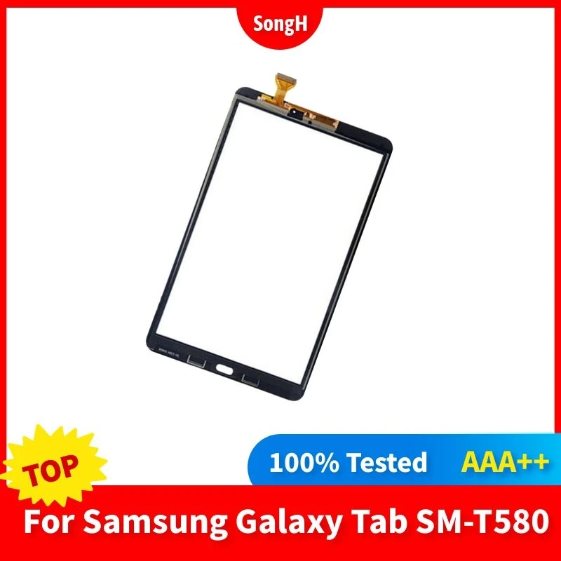 

100% Новинка для Samsung Galaxy Tab A 10,1 2016 T580 T585 T587 сенсорный экран дигитайзер переднее стекло замена
