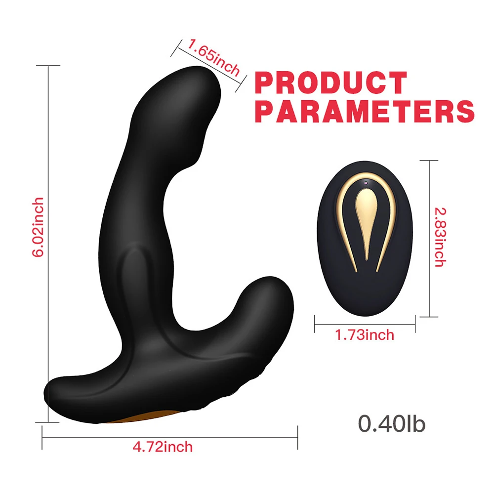 Массажер простаты вибратор для женщин и мужчин Анальная пробка