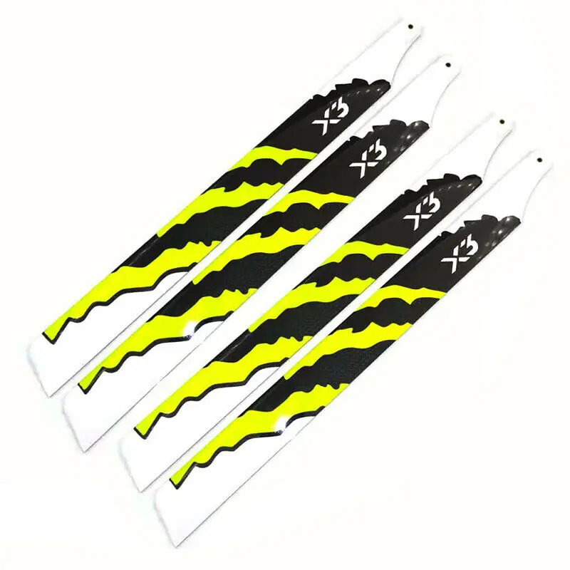 

2Pairs 360mm X3 Carbon Fiber Main Rotor Blade for Align Trex 450L 480 X3 360 helicopter