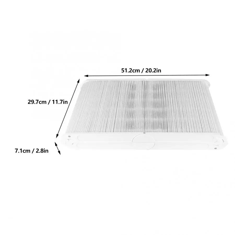 

Household Cleaning Particle Carbon Eliminate Odor Air Purifier Filter Parts Replacement Fit for Blueair Blue Pure 211