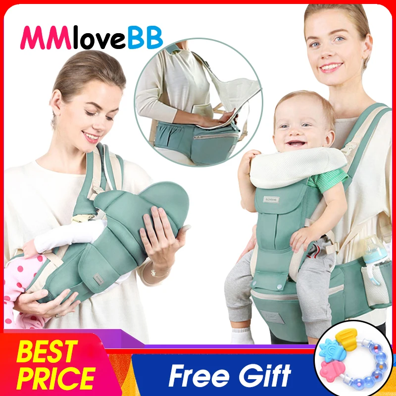 MMloveBB Sling For Newborn Baby Carrier Scarf Wrap Swaddling Kids Kangaroo Pouch Front Carry Infant | Мать и ребенок