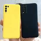 Чехол для Huawei Honor 10X Lite, силиконовый, мягкий, однотонный, бампер для Honor 10X Lite, 10 X lite, чехлы