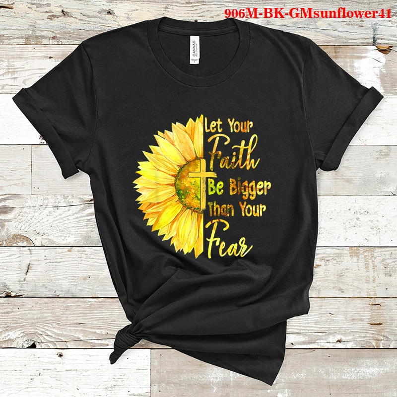 

Футболка женская хлопковая с коротким рукавом, топ с графическим рисунком подсолнуха, одежда для женщин