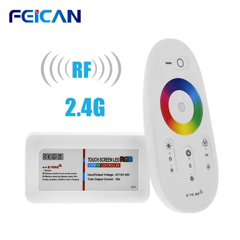 RGB-контроллер 2 4 ГГц 12-2 в управление светодиодными ленсветодиодный через