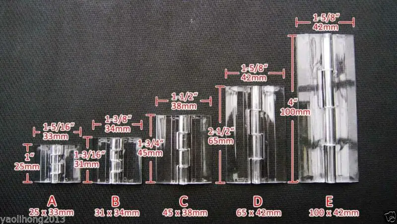 3-10 шт. прозрачные акриловые пластиковые петли из плексигласа | Обустройство дома