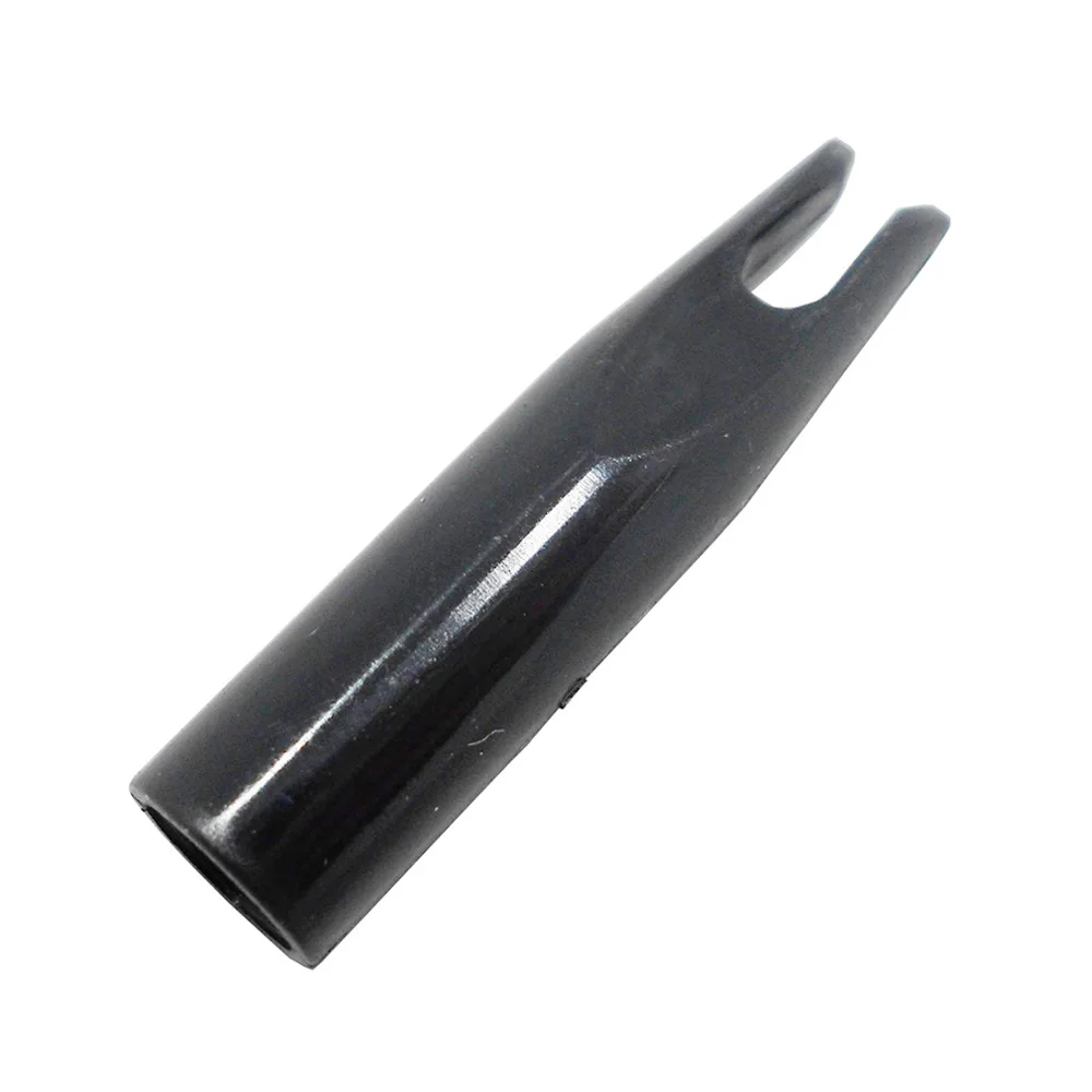 15 шт. пластиковая внешняя стрела для стрельбы из лука клей он стрелочный вал с