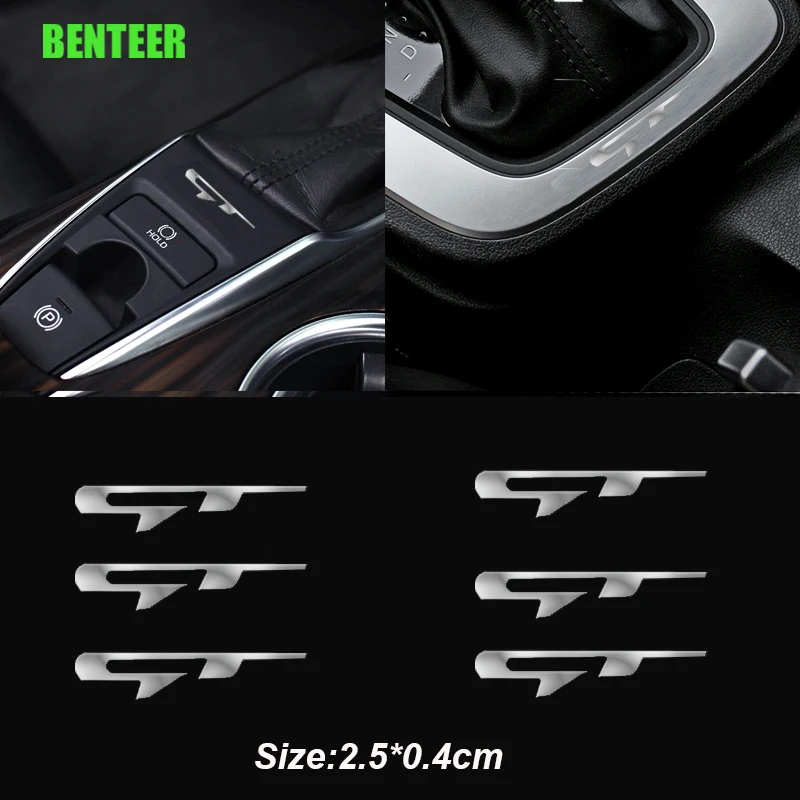 Стикер GT GTLINE из нержавеющей стали для автомобиля 2 шт. Kia Rio Ceed Venga SportageR серенто Soul