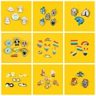 Набор из 9 стилей, эмалевые значки на лацкан, гордость, радуга, креативные Океанский КИТ, сердце, металлические броши, значки, украшения из джинсы, подарки для женщин