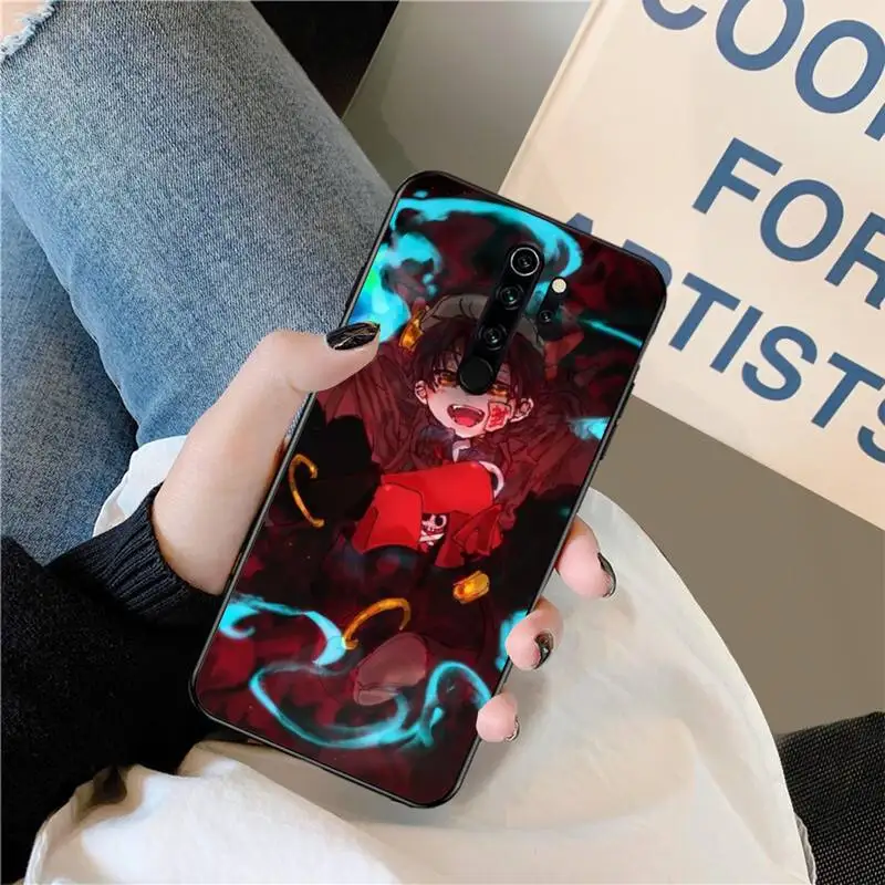 

NBDRUICAI Animation Toilet-bound Hanako-kun Phone Case for Redmi Note 8 8A 7 6 6A 5 5A 4 4X 4A Go Pro Plus Prime