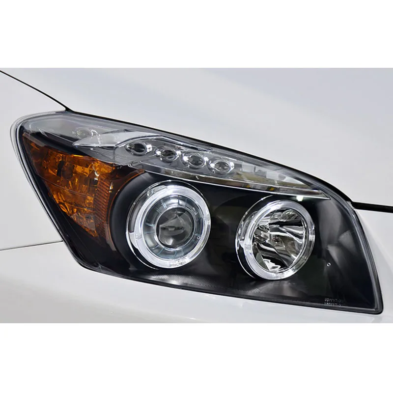 Изменение светодиодный глаза ангела апертура объектива фара в сборе для Toyota RAV 4