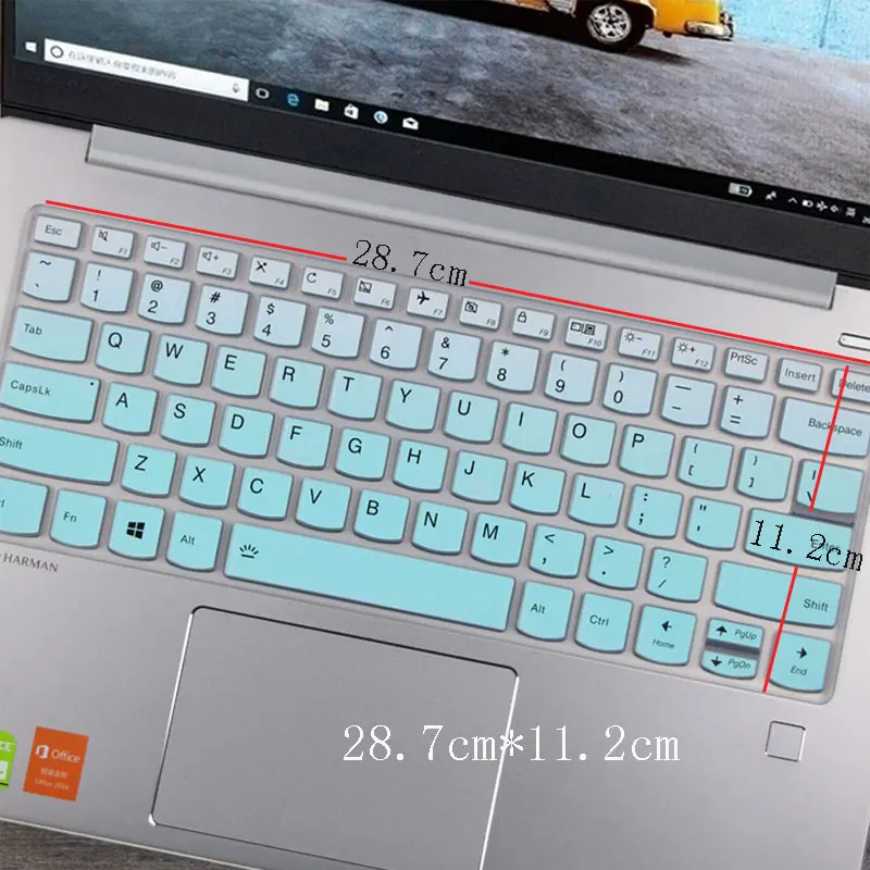 Для lenovo ideapad V330 14ISK 14IKB V530S 530s 14arr 720s 14 дюймовый ноутбук силиконовая клавиатура