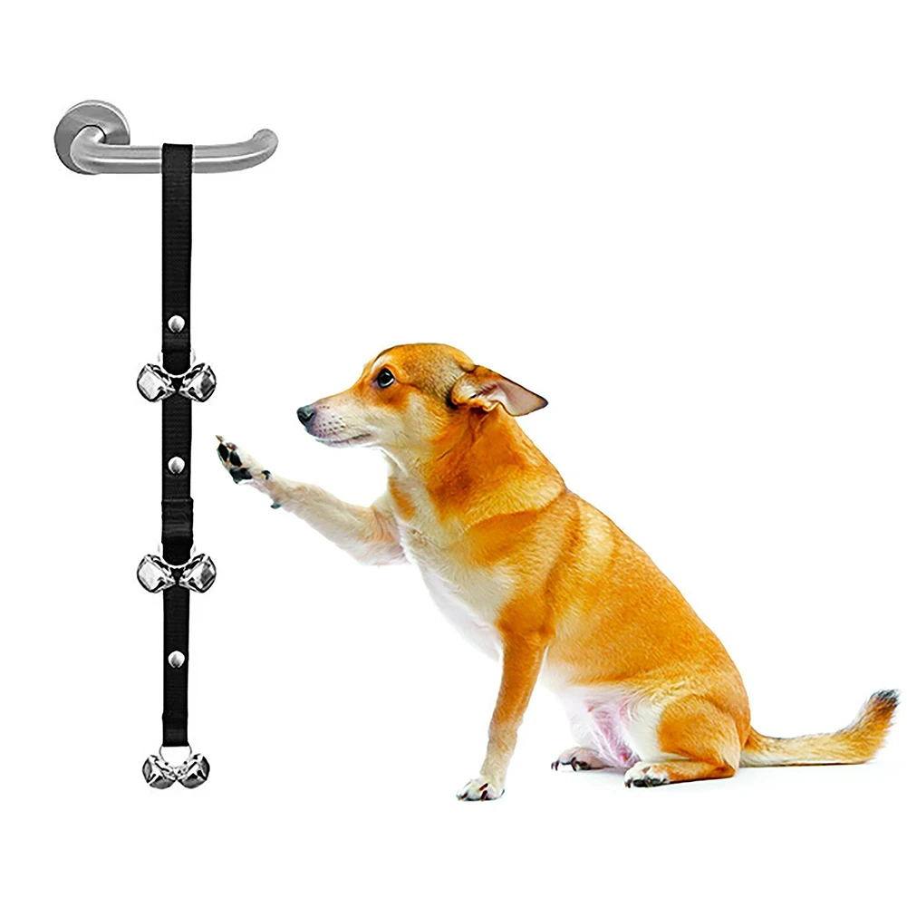 Дверной звонок для дрессировки собак регулируемый подвесной сигнал щенков малые