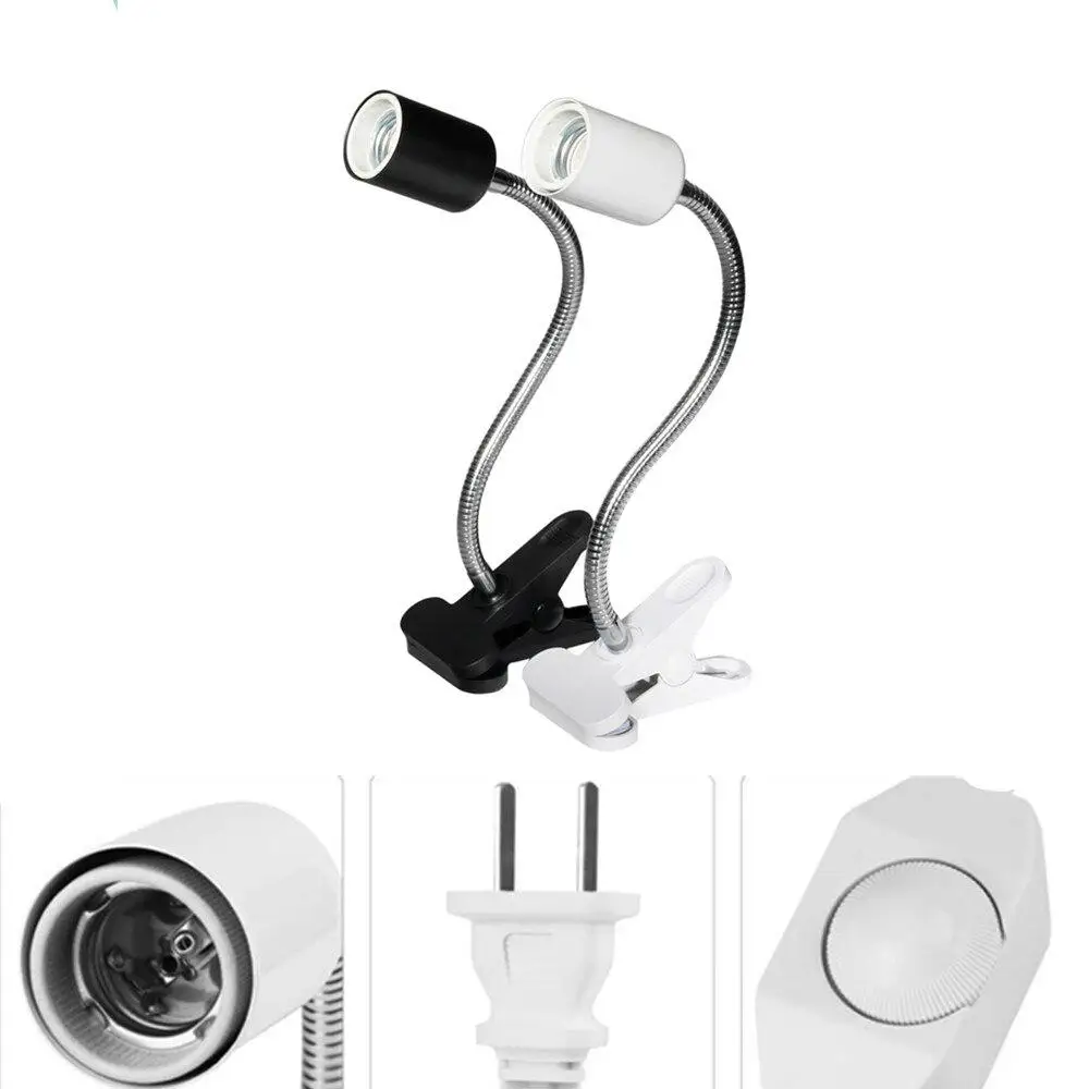 220V Lampshade Temperature Controllable Light Stand Holder for Aquarium Amphibians Reptile Tortoise Flat Plug | Дом и сад