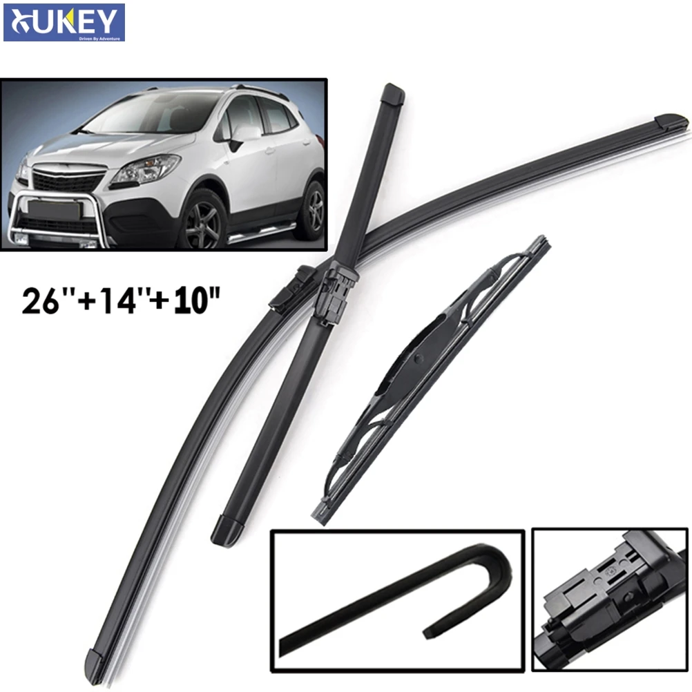 Xukey передние и задние щетки стеклоочистителя для Opel Mokka Chevrolet Trax 2012 2013 2014 2015 2016 2017
