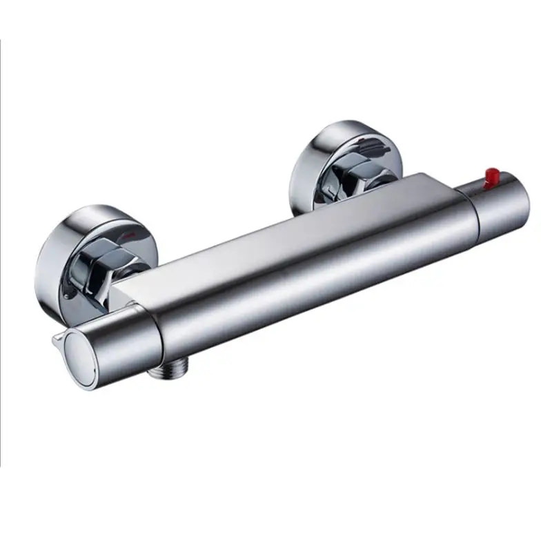 Хром термостатический бар клапан смеситель для душа латунь