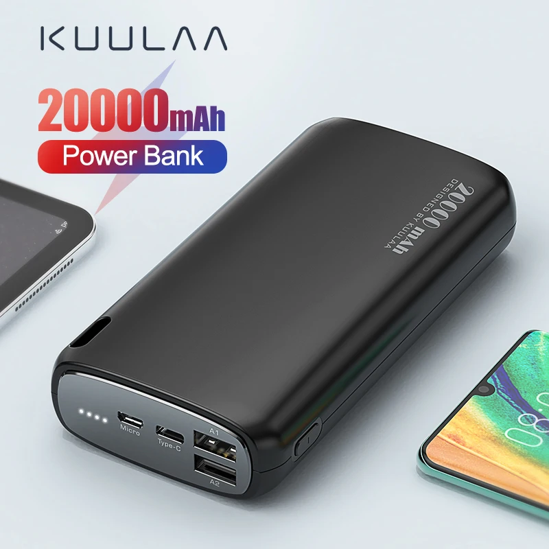 

Внешний аккумулятор KUULAA на 10 000 мА · ч с поддержкой быстрой зарядки