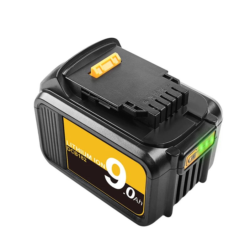 

For DeWalt 18V 9.0Ah Battery Power Tools Batteries Replacement DCB181 DCB182 DCB200 DCB205 DCB204 DCB206 DCB205-2 Tools Battery