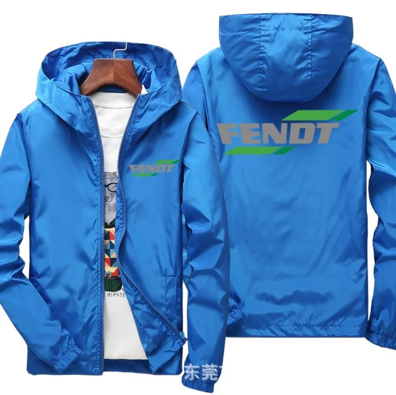 

2021 Motorcycle Jacket Windproof for FENDT logo Jacket Mobike Riding Hooded Suit Windbreaker Sweatshirts Racing zipper Coat