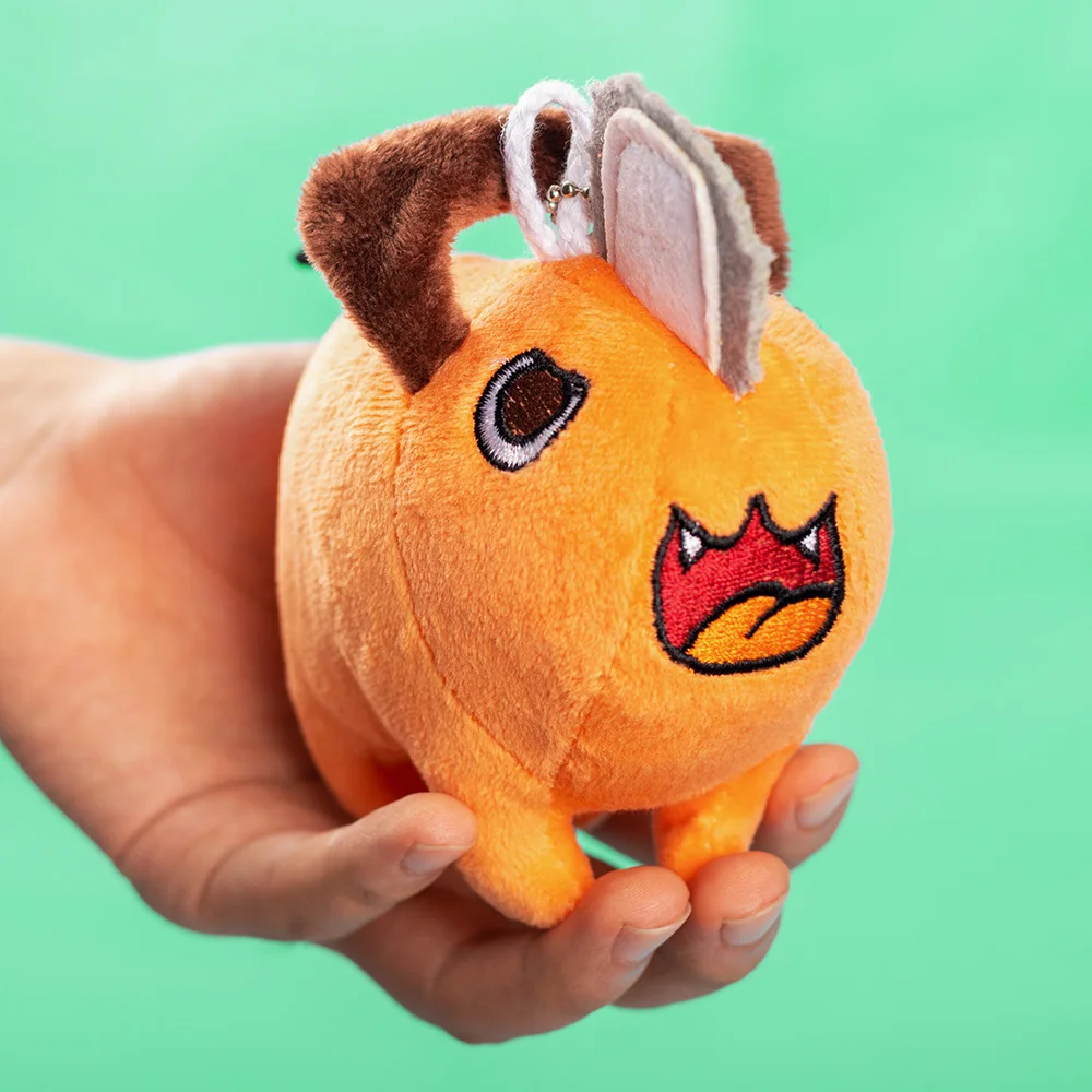 

Anime Chainsaw Man Cosplay Pochita Keyrings Kawaii Accessories Keychains Cute Cartoon Pedants Gift Plush Toys Costumes Props