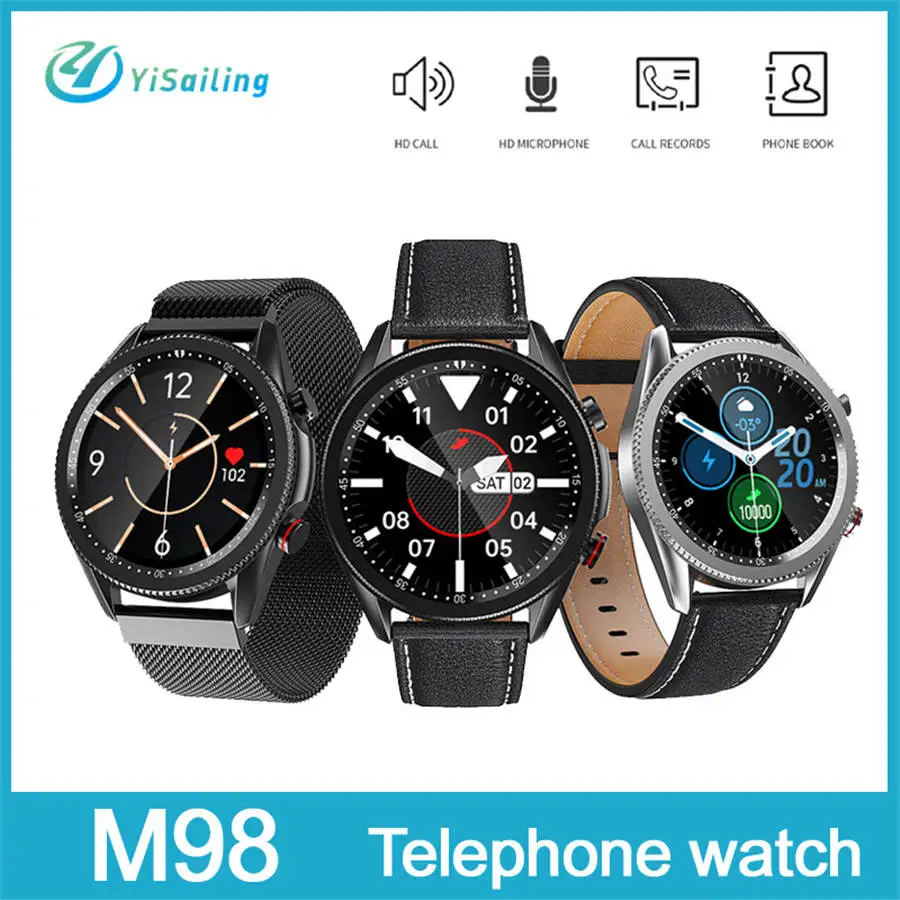 

M98 Smart Watch Bluetooth Call Heart Rate Blood Pressure Monitor IP67 Waterproof Fitness Tracker Sports Smartwatch Android IOS