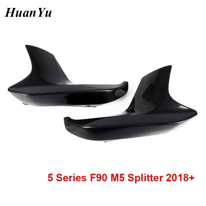 1 пара передние щитки для бампера из углеродного волокна|Амортизаторы| |